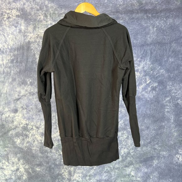 Lucy Black Long Sleeve Cowl Neck Sweatshirt - Picture 3 of 3